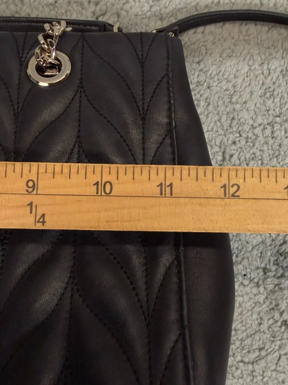 KATE SPADE New York Meena Briar Lane Quilted Black Purse